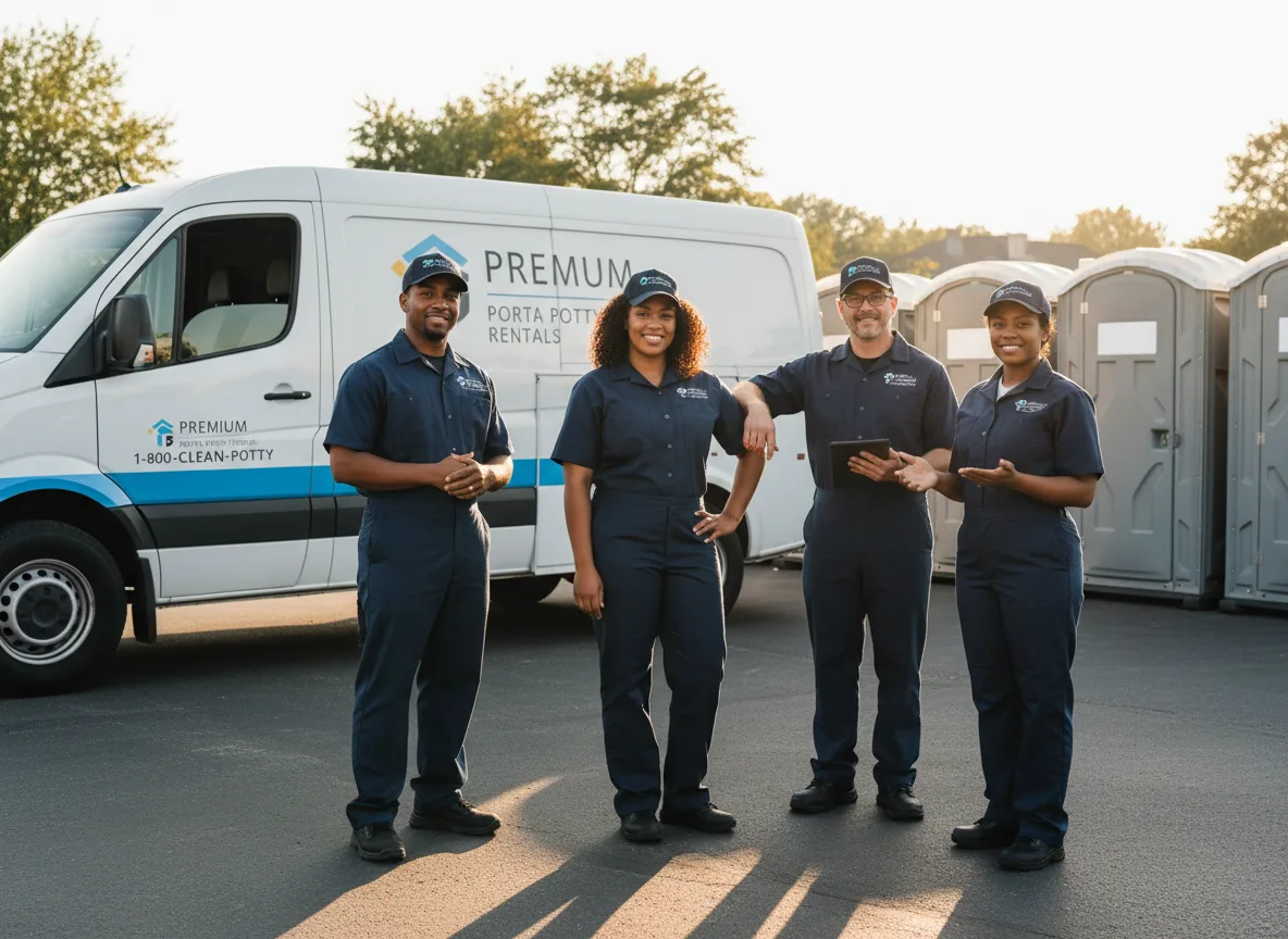 VIP Portable Toilets company in East Liberty, OH